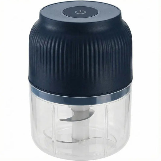 Electric Food Shredder and Mini Meat Grinder with USB Charging - Portable Kitchen Gadget for Garlic, Vegetables, and More - Rechargeable Lithium Battery Cheese Grater and Peeler