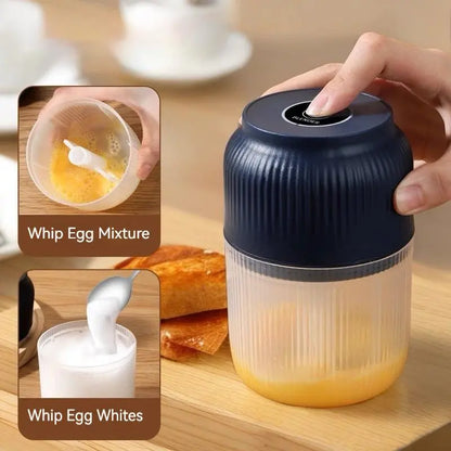 Electric Food Shredder and Mini Meat Grinder with USB Charging - Portable Kitchen Gadget for Garlic, Vegetables, and More - Rechargeable Lithium Battery Cheese Grater and Peeler