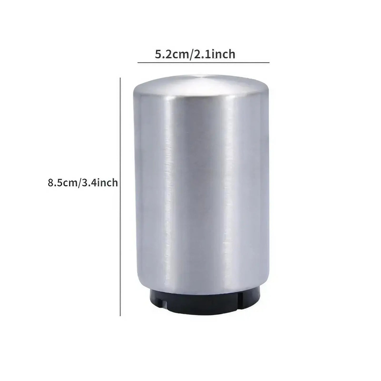 Stainless Steel Automatic Beer Bottle Opener with Magnetic Cap Catcher - Ideal Travel Accessory and Bartending Tool for Home, Picnics, and Camping